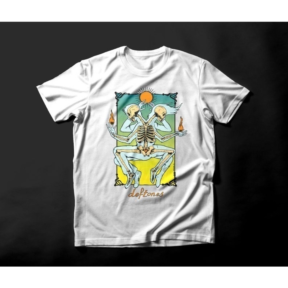 Deftones Unisex Retro Tee Album Music Fan Graphic T-Shirt